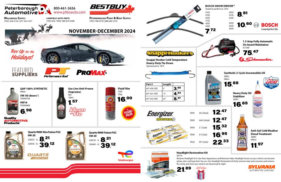 November-December 2024 Bestbuy Flyer - Page 1 and 2