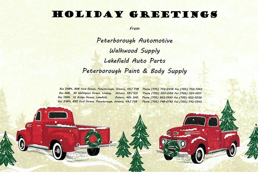 2025 Holiday Greetings and Hours