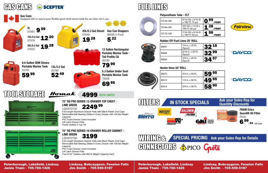 Marine Flyer Spring 2026 - Page 3 and 4