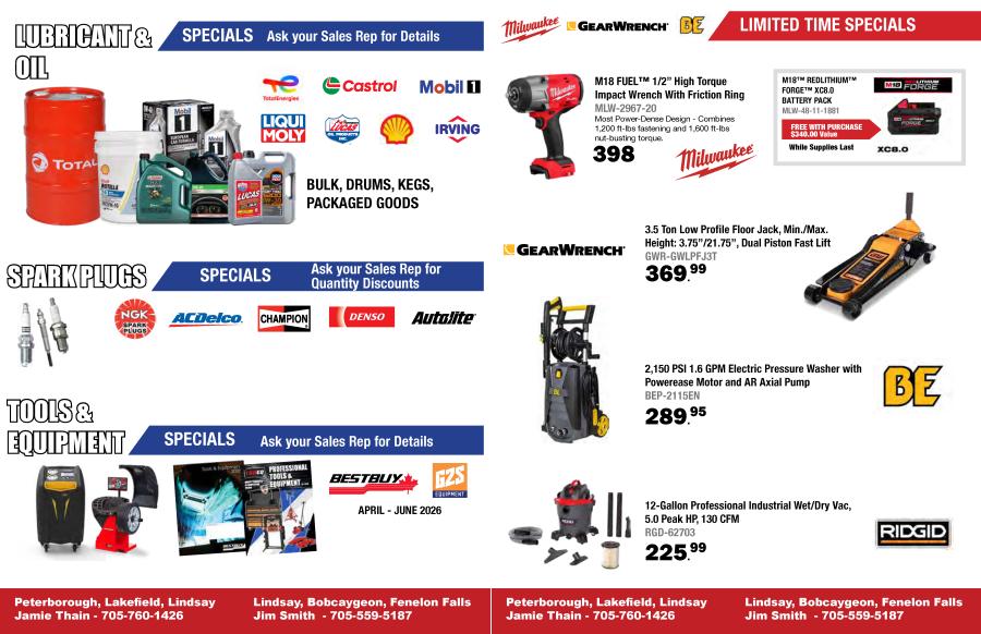 Marine Flyer Spring 2026 - Page 5 and 6