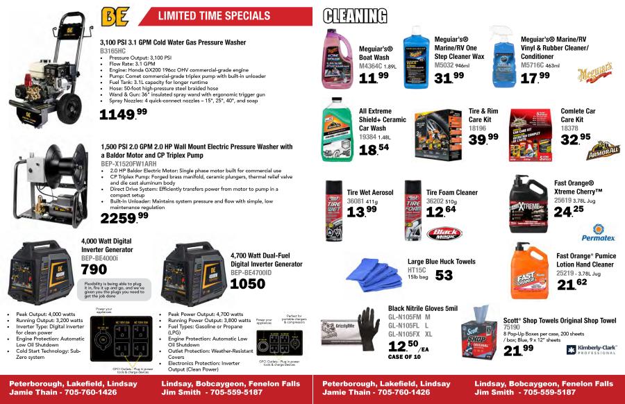 Marine Flyer Spring 2026 - Page 7 and 8