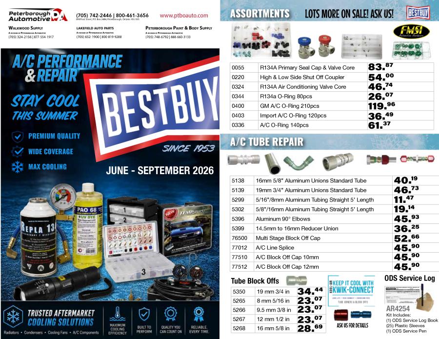 Bestbuy A/C Performance & Repair Flyer (June - September 2026) - Page 1 and 2
