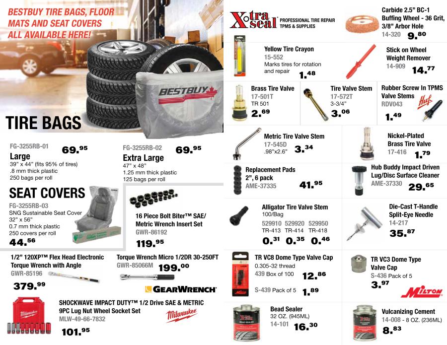 Bestbuy Seasonal Tire Change Flyer (Sep 28 - Nov 27) - Page 7 and 9